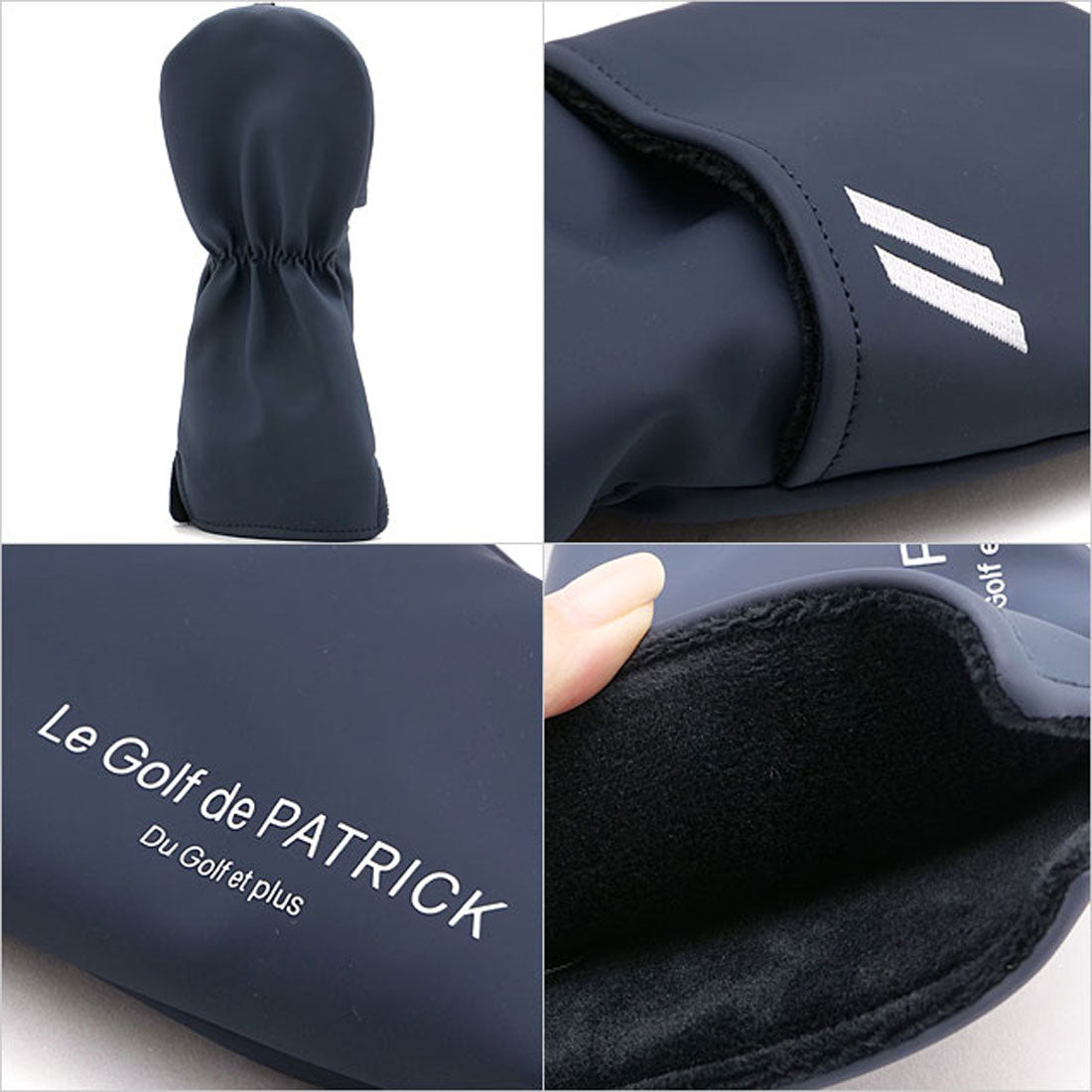 パトリック PATRICK GOLF HEAD COVER FW NVY [241-822] （NVY） NVY