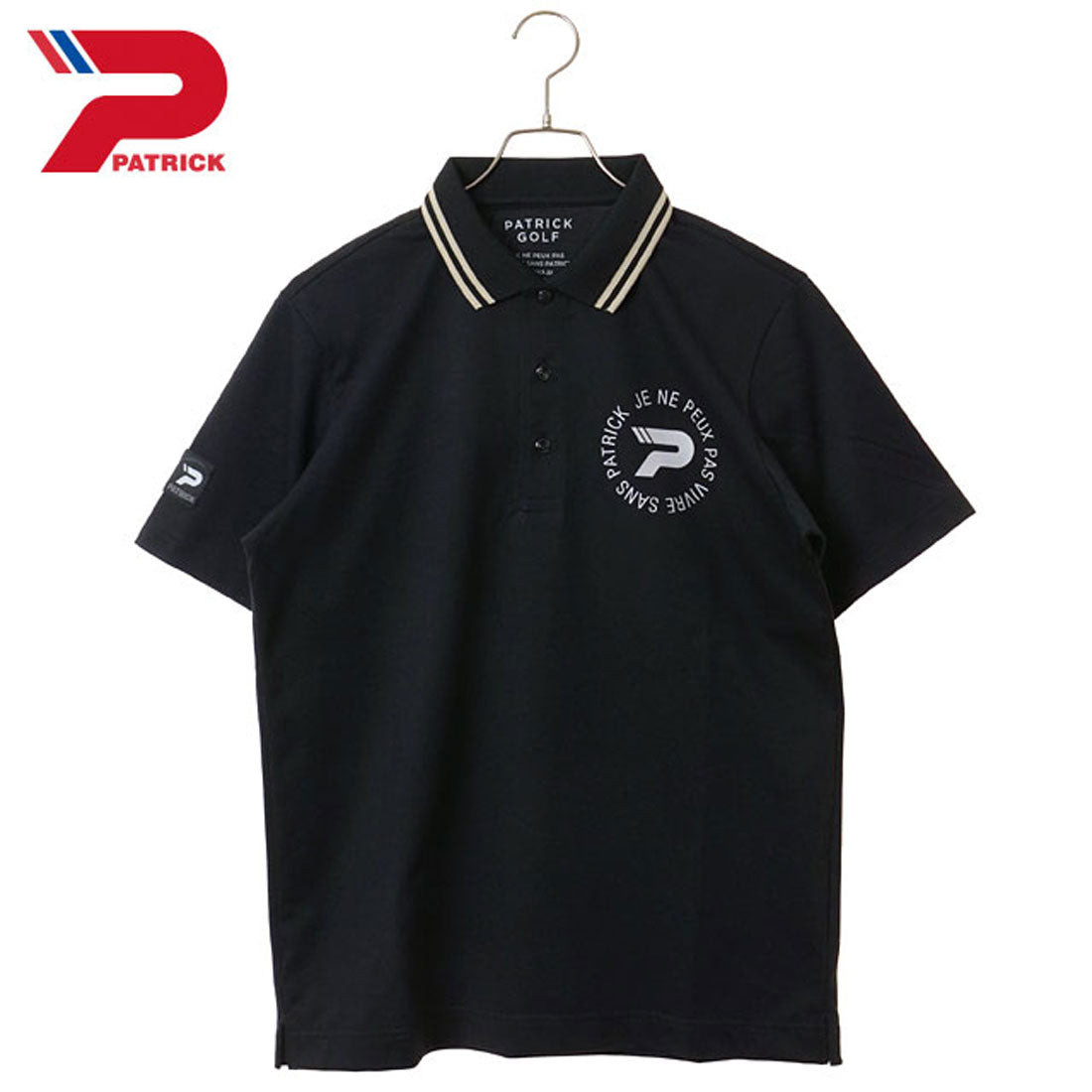 パトリック PATRICK GOLF M LP ポロシャツ BLK ブラック [263-121] （ブラック） ブラック