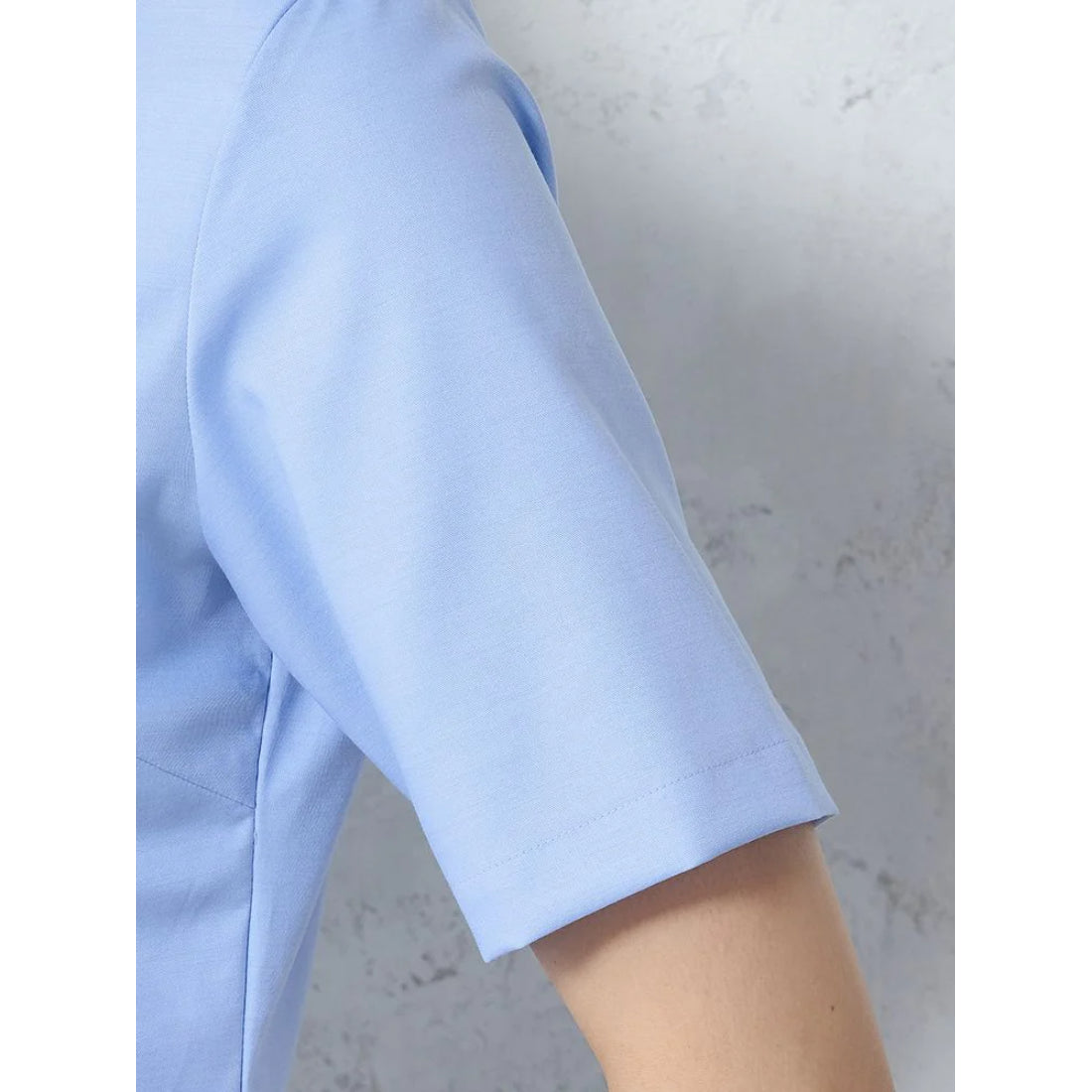 パーフェクトスーツファクトリー Perfect Suit FActory 【接触冷感】シルク混シャツ （サックス） サックス