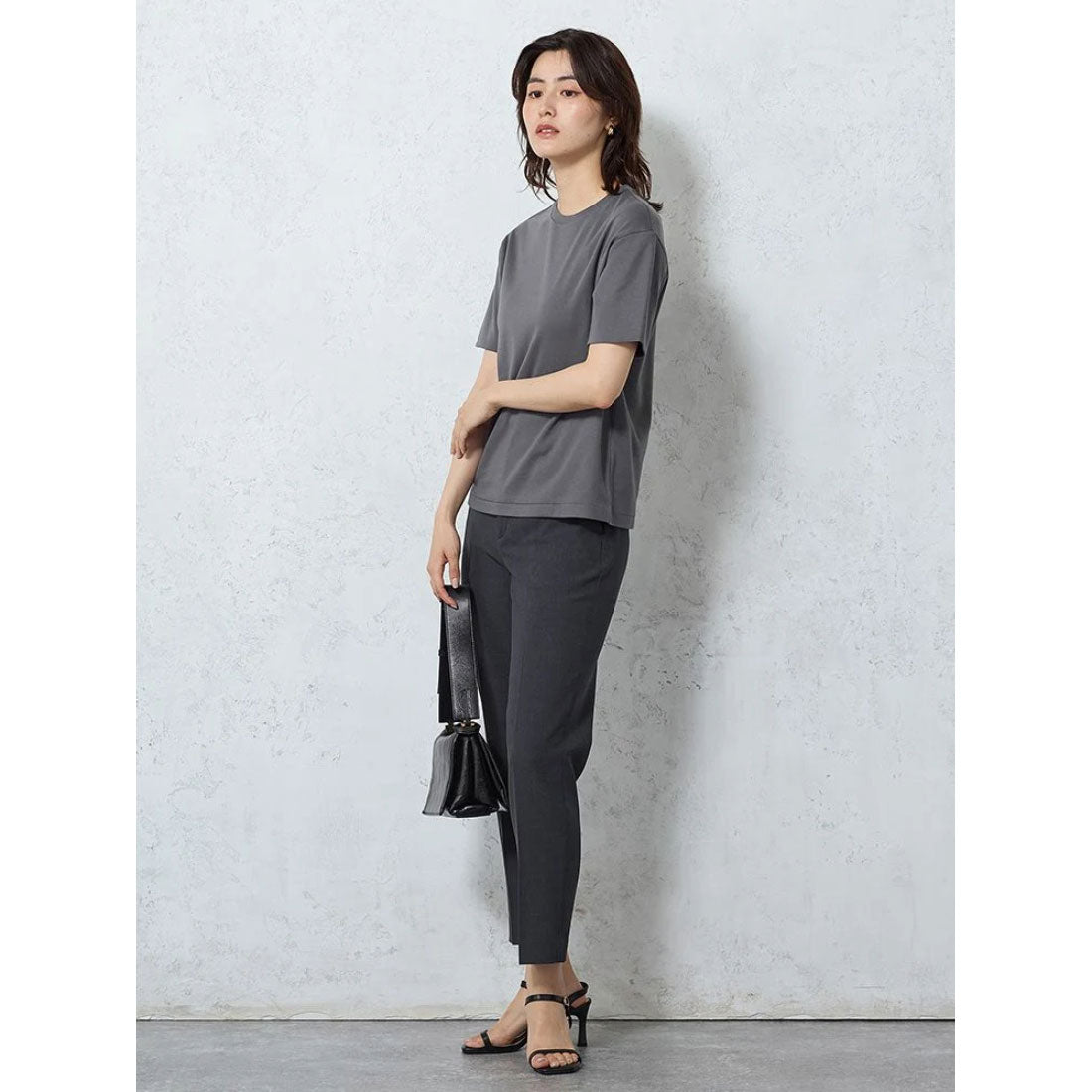 パーフェクトスーツファクトリー Perfect Suit FActory 2枚袖Tシャツ （C.グレー） C.グレー