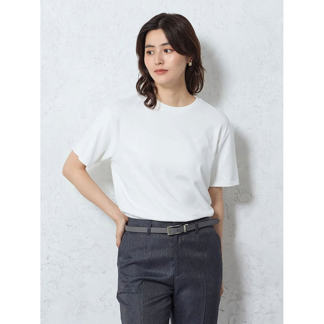 パーフェクトスーツファクトリー Perfect Suit FActory 2枚袖Tシャツ （オフホワイト） オフホワイト