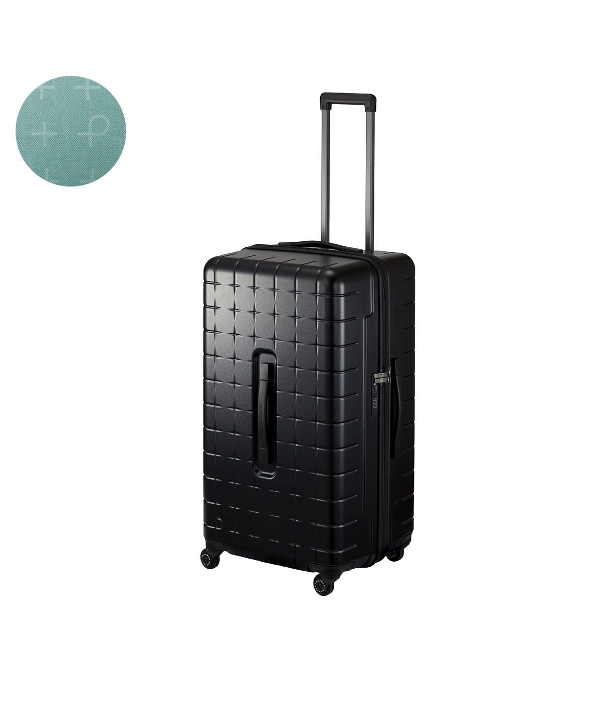 プロテカ Proteca 日本正規品 プロテカ スーツケース XLサイズ PROTeCA 日本製 軽量 キャリーケース 旅行 ファスナー TSロック 360G4 105L 02425 （ブラック） ブラック