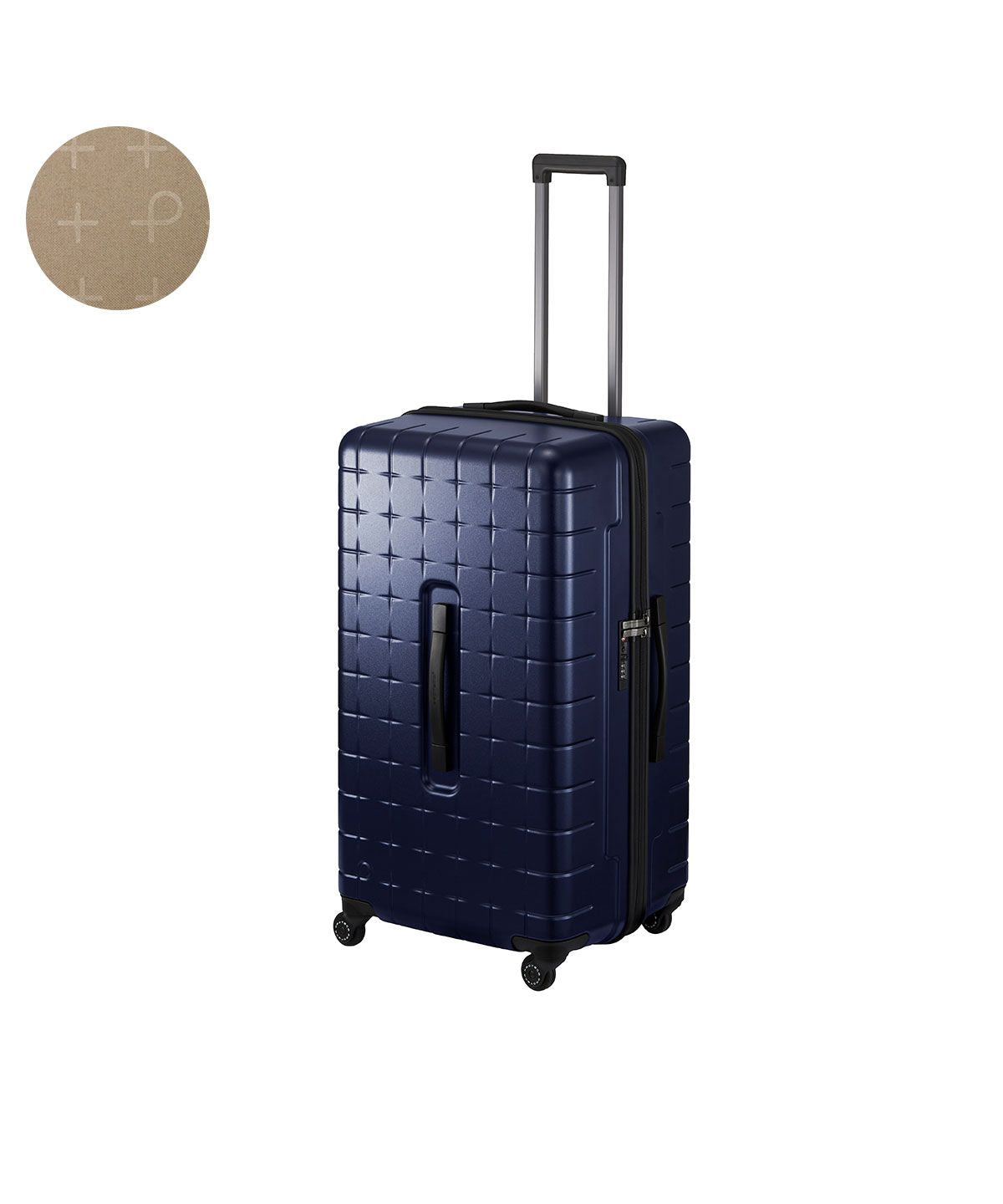 プロテカ Proteca 日本正規品 プロテカ スーツケース XLサイズ PROTeCA 日本製 軽量 キャリーケース 旅行 ファスナー TSロック 360G4 105L 02425 （ネイビー） ネイビー