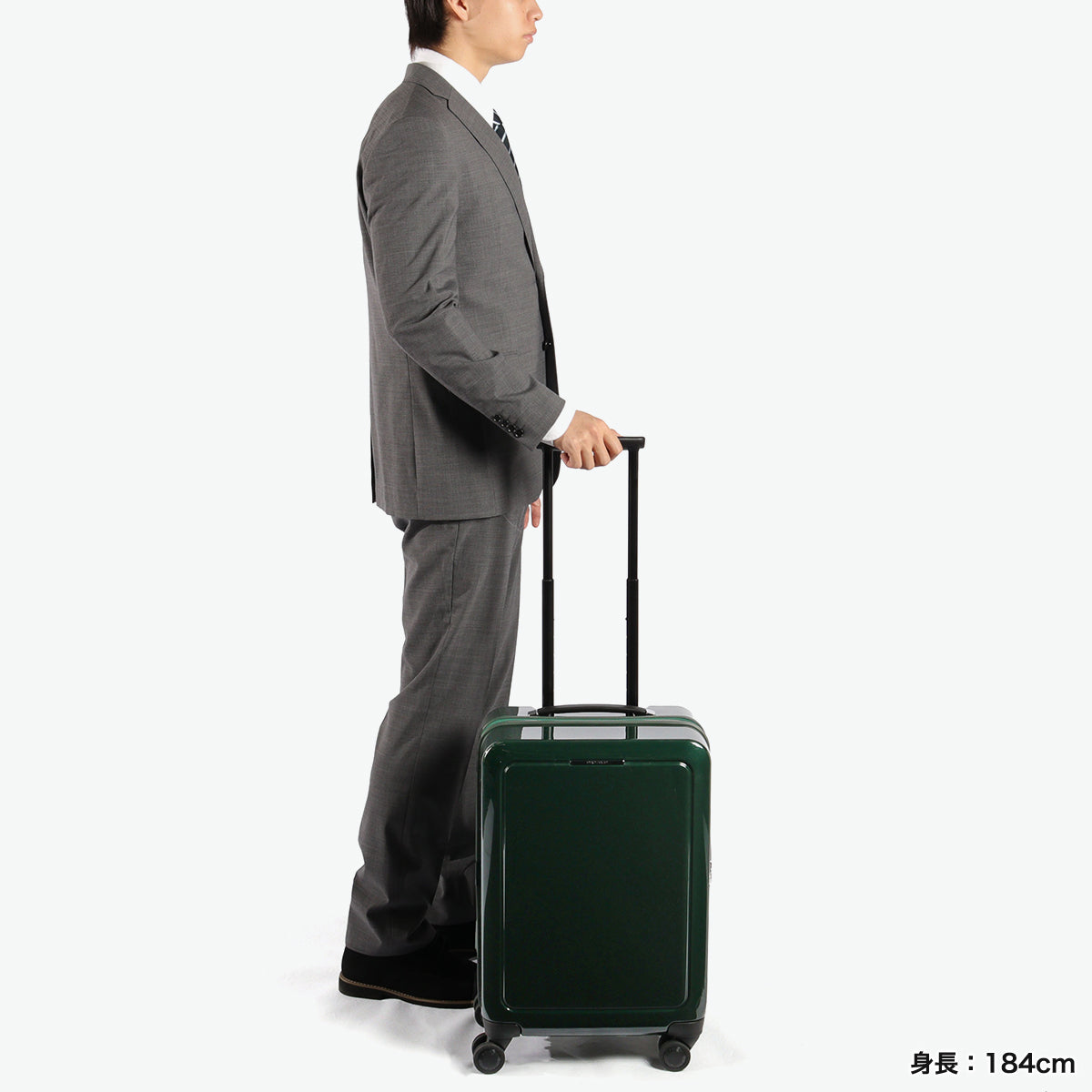 プロテカ Proteca 正規品10年保証 スーツケース Sサイズ ブランド 軽量 静音 ストッパー付き TSAロック ジップ ファスナータイプ 日本製 4泊 5泊 41L J5 Collection シスイ 03551 （織部(オリーブ)） 織部(オリーブ)