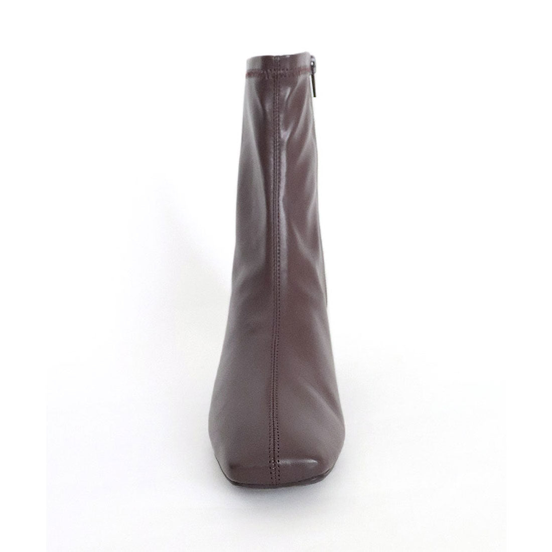Square-Toe Mid-Length Boots