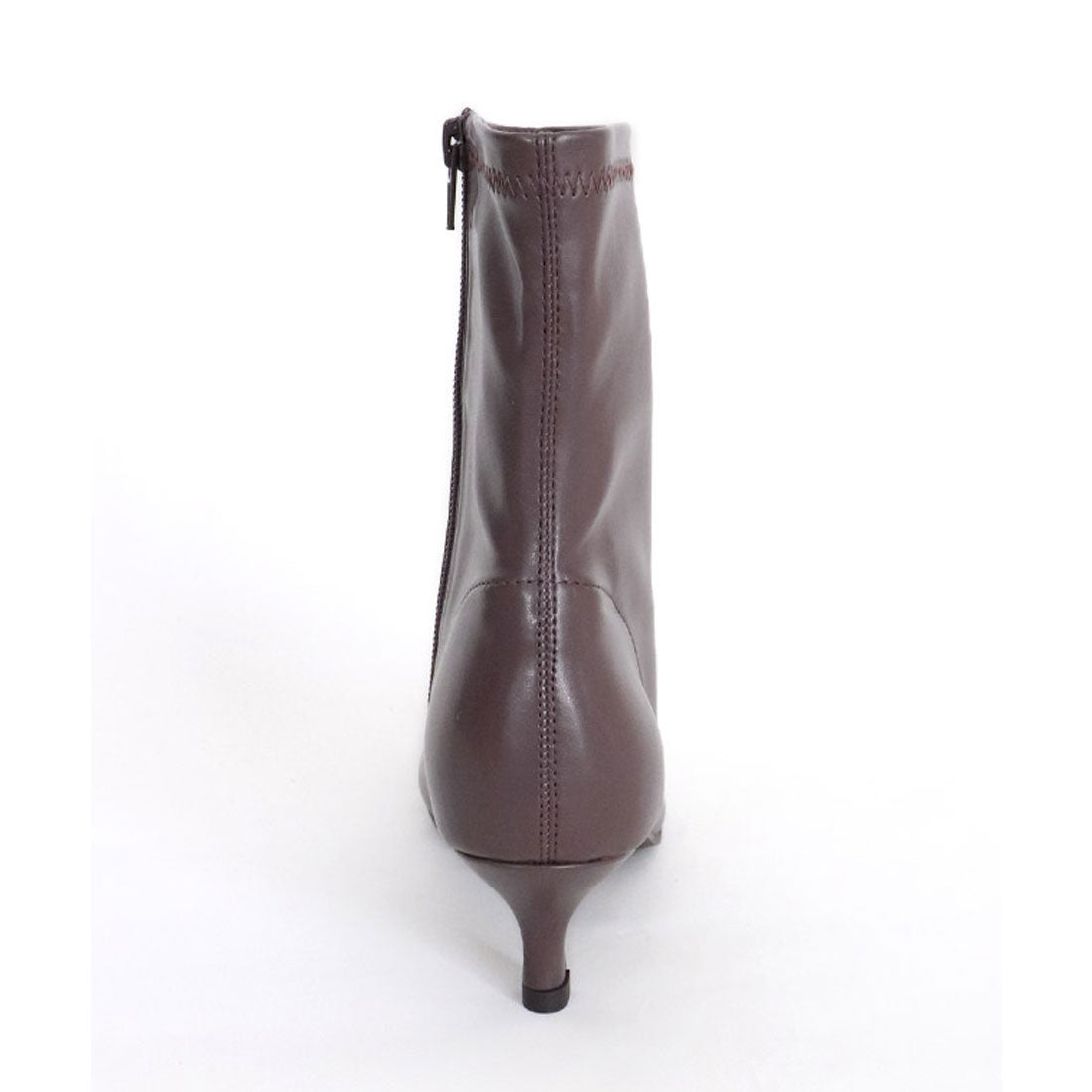 Square-Toe Mid-Length Boots
