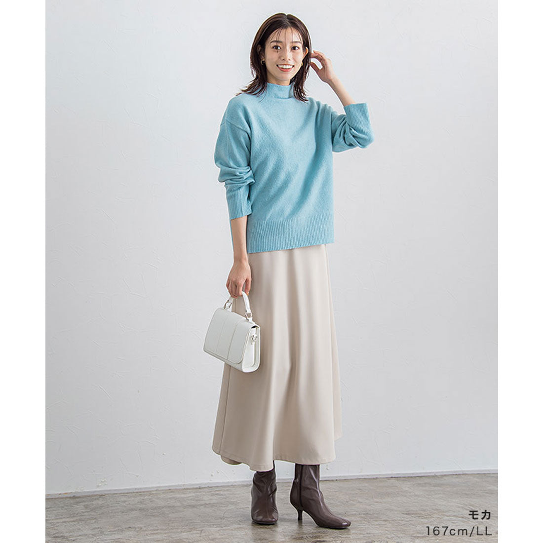 Square-Toe Mid-Length Boots