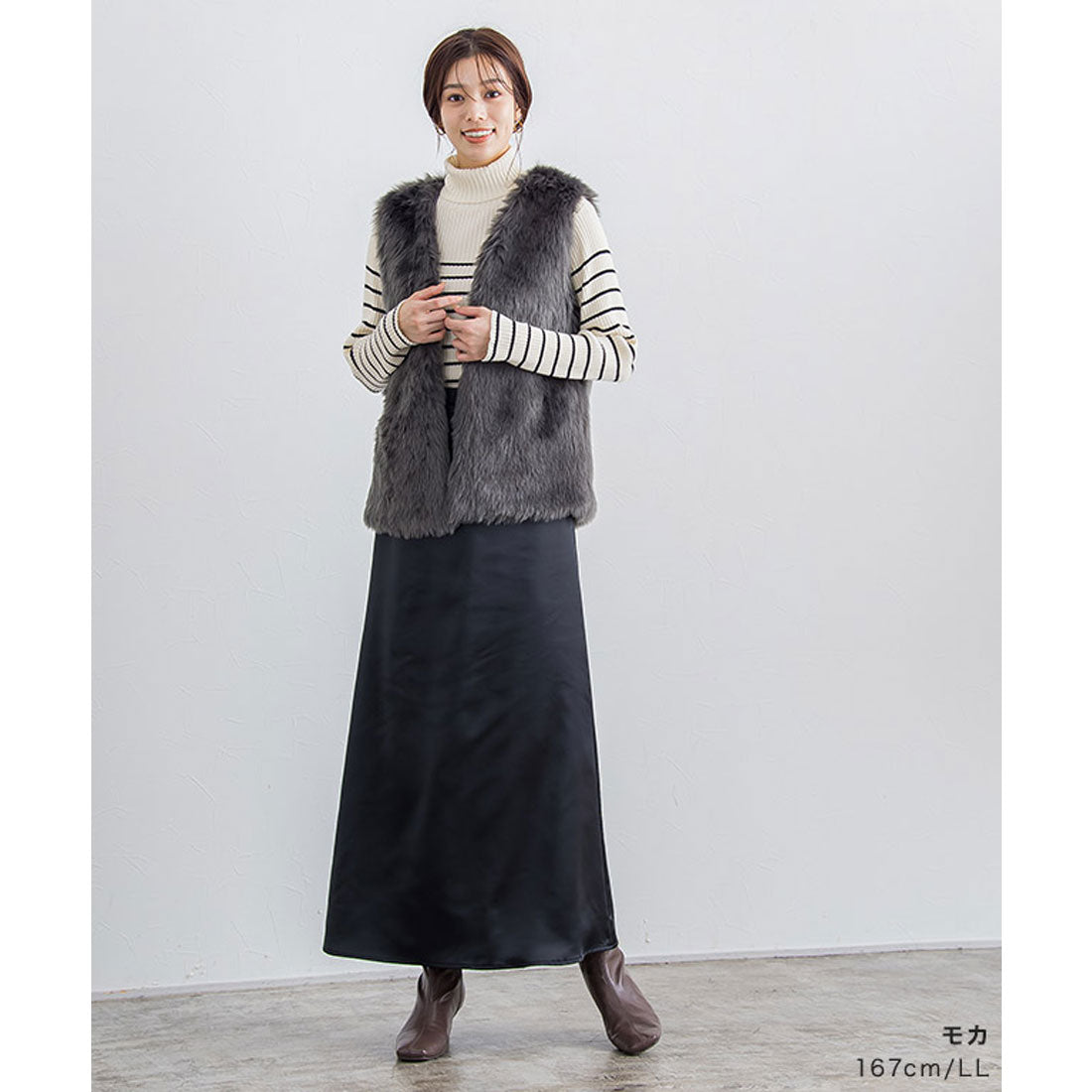 Square-Toe Mid-Length Boots