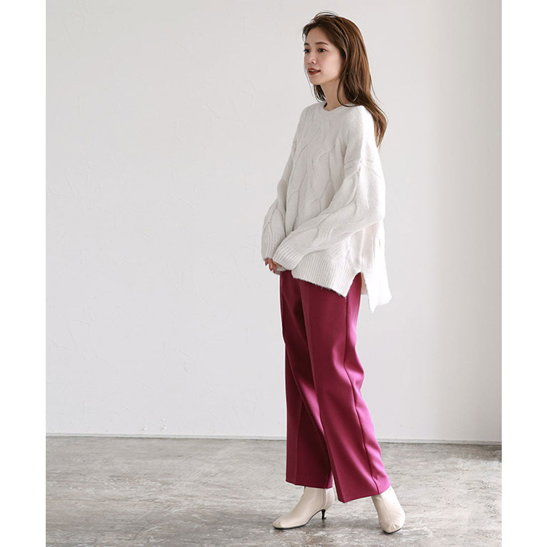 Square-Toe Mid-Length Boots