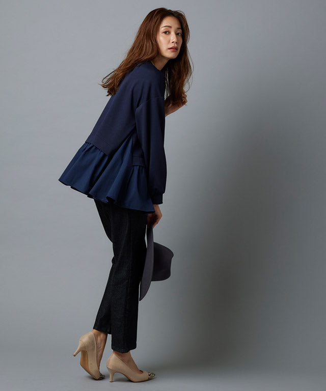 マーベラス バイ ピエロ marvelous by Pierrot ポインテッドトゥ配色パンプス