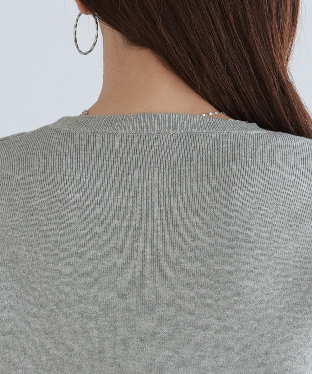 Ruffle Design Knit