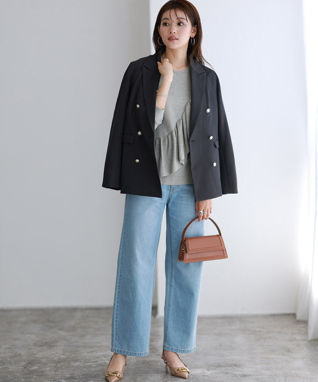 Ruffle Design Knit