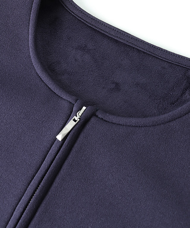 Marvelous by Pierrot Pair Skin Velour Back Frill Blouson