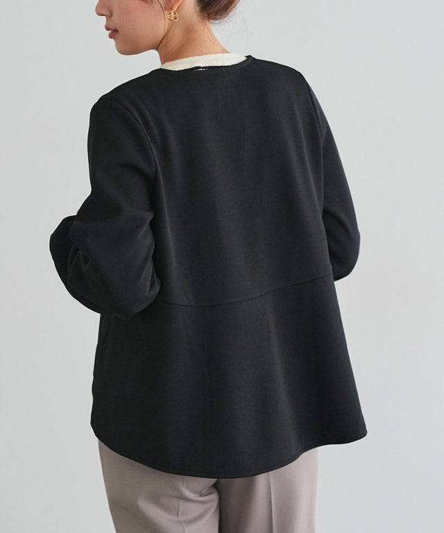 Marvelous by Pierrot Pair Skin Velour Back Frill Blouson