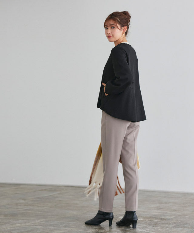 Marvelous by Pierrot Pair Skin Velour Back Frill Blouson