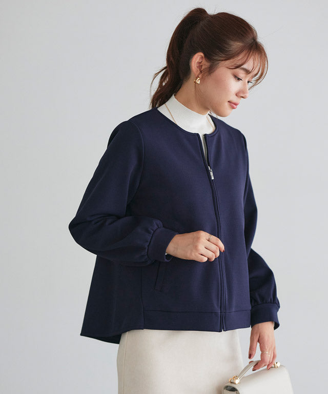 Marvelous by Pierrot Pair Skin Velour Back Frill Blouson