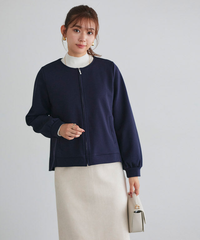 Marvelous by Pierrot Pair Skin Velour Back Frill Blouson