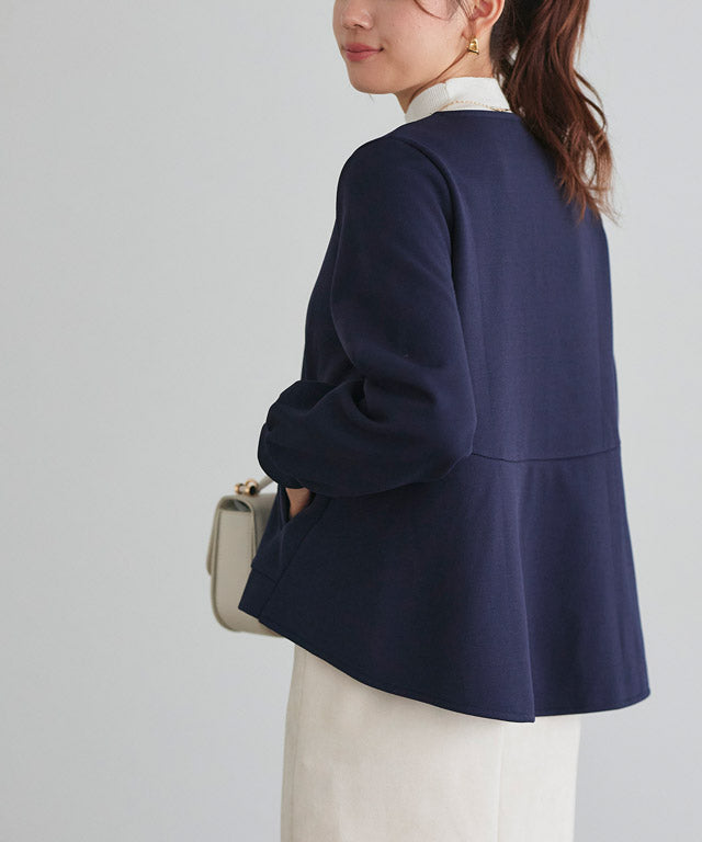 Marvelous by Pierrot Pair Skin Velour Back Frill Blouson