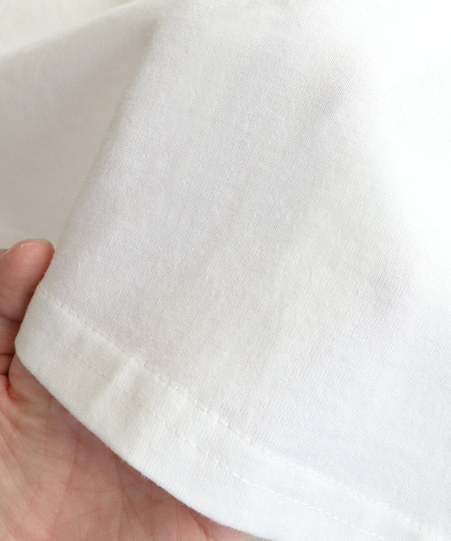 マーベラス バイ ピエロ marvelous by Pierrot 綿100％ ギャザーフリルスリーブTシャツ （クリームイエロー） クリームイエロー