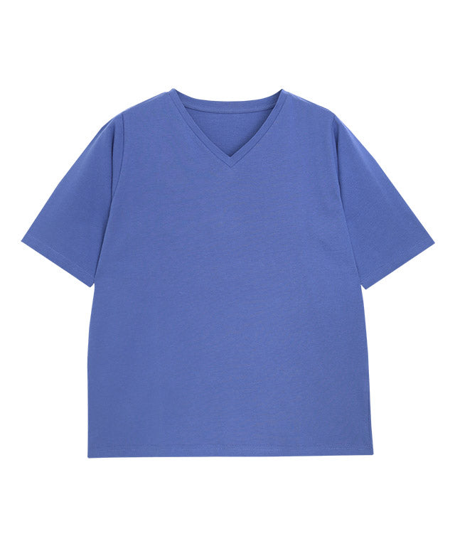 デザインが選べるベーシックTシャツ【Ctype】 （ブルー） ブルー