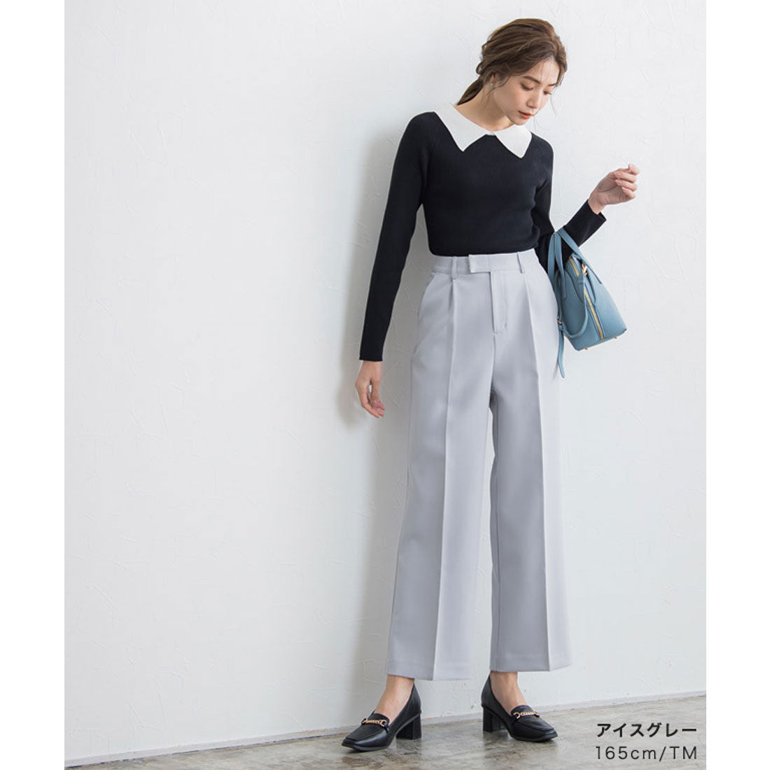 マーベラス バイ ピエロ marvelous by Pierrot センタープレスボックスパンツ （ホワイト） ホワイト