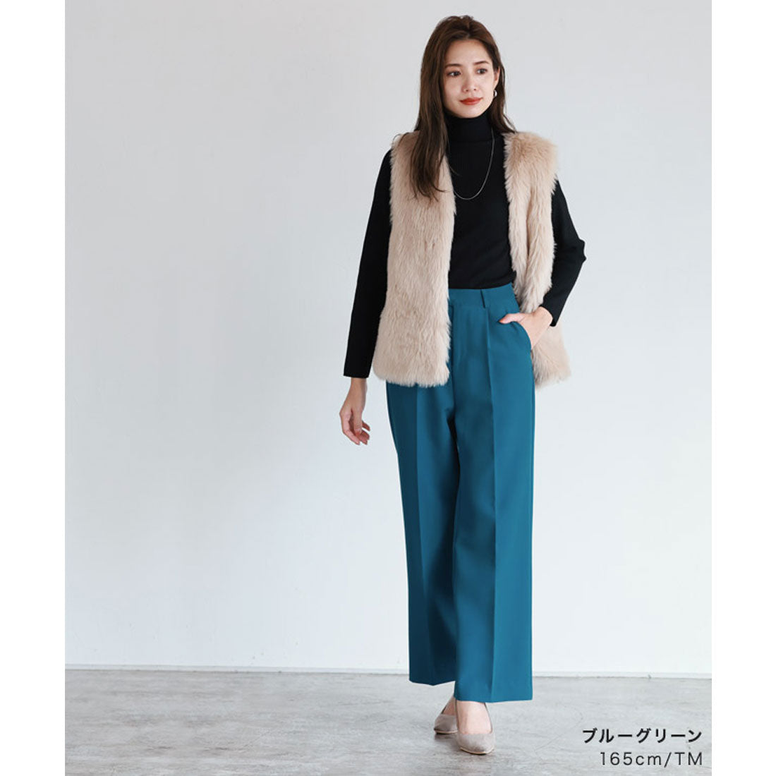 マーベラス バイ ピエロ marvelous by Pierrot センタープレスボックスパンツ （ホワイト） ホワイト