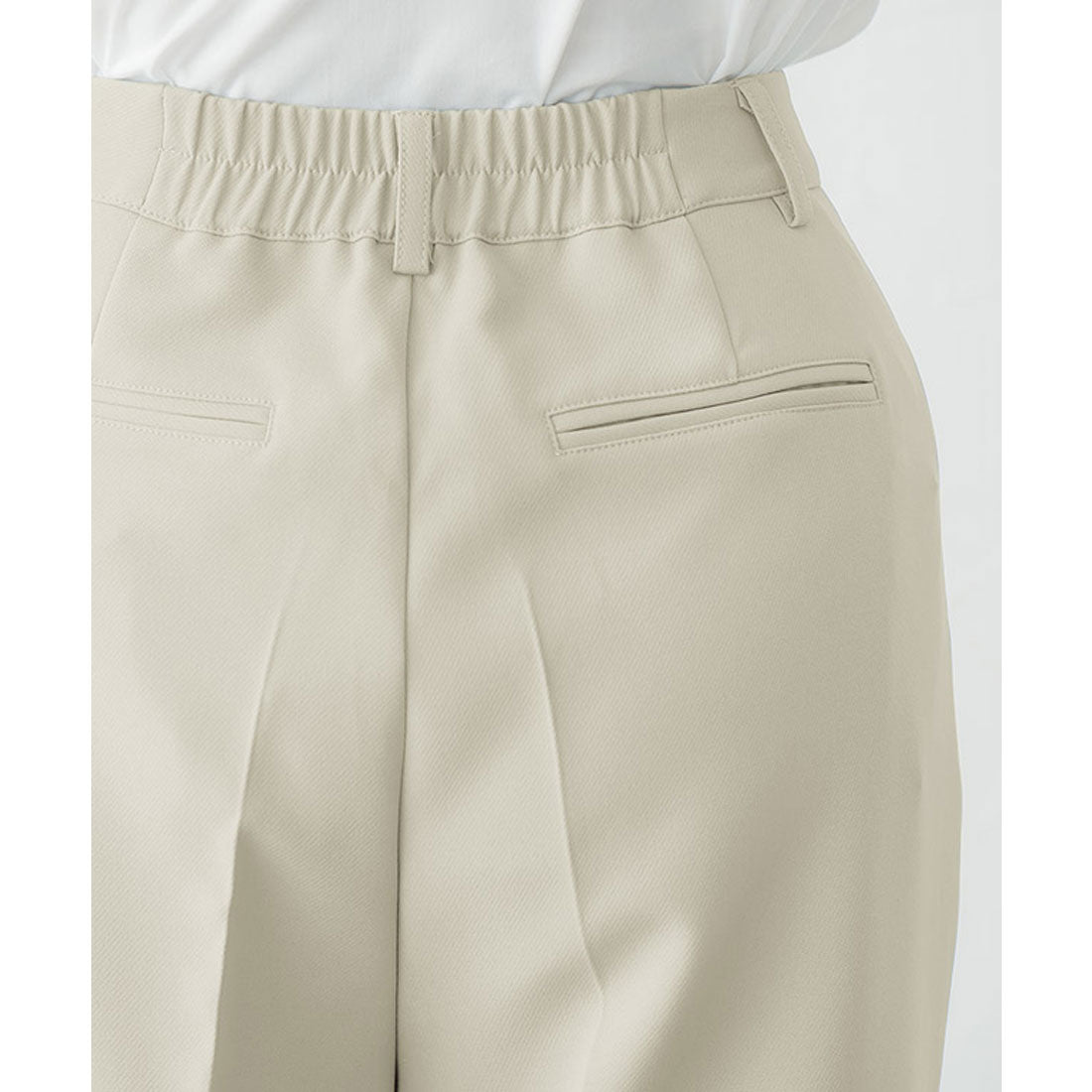 マーベラス バイ ピエロ marvelous by Pierrot センタープレスボックスパンツ （ホワイト） ホワイト