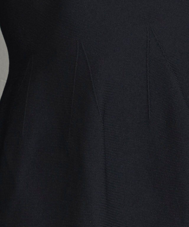 マーベラス バイ ピエロ marvelous by Pierrot 構築デザインペプラムニット （アイボリー） アイボリー