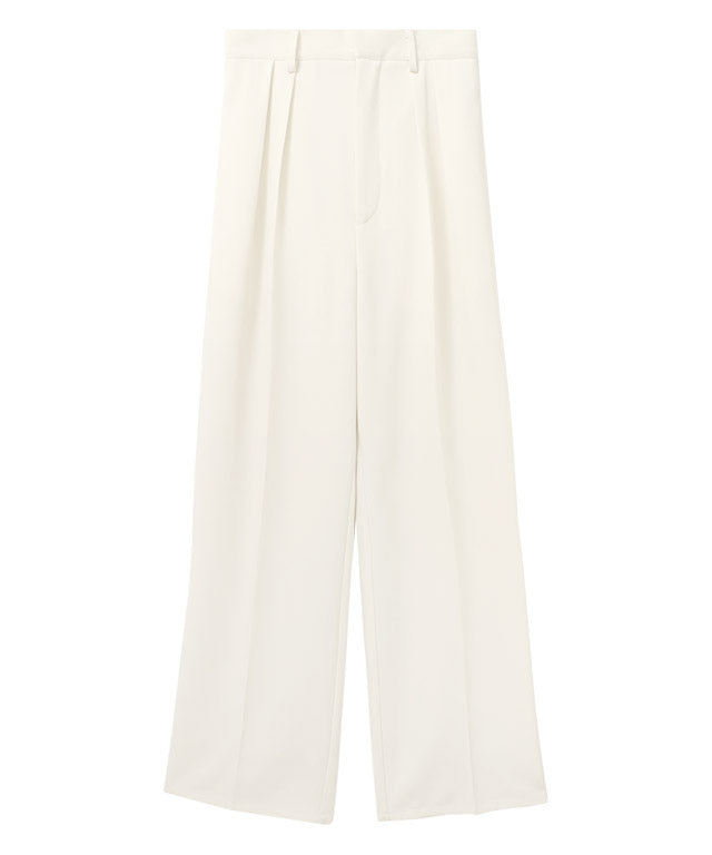 マーベラス バイ ピエロ marvelous by Pierrot 【高身長向け】センタープレスタックテーパードパンツ （オフホワイト） オフホワイト