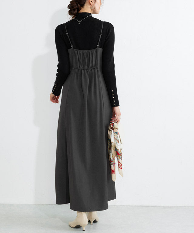 マーベラス バイ ピエロ marvelous by Pierrot フレアキャミワンピース （ブラック） ブラック