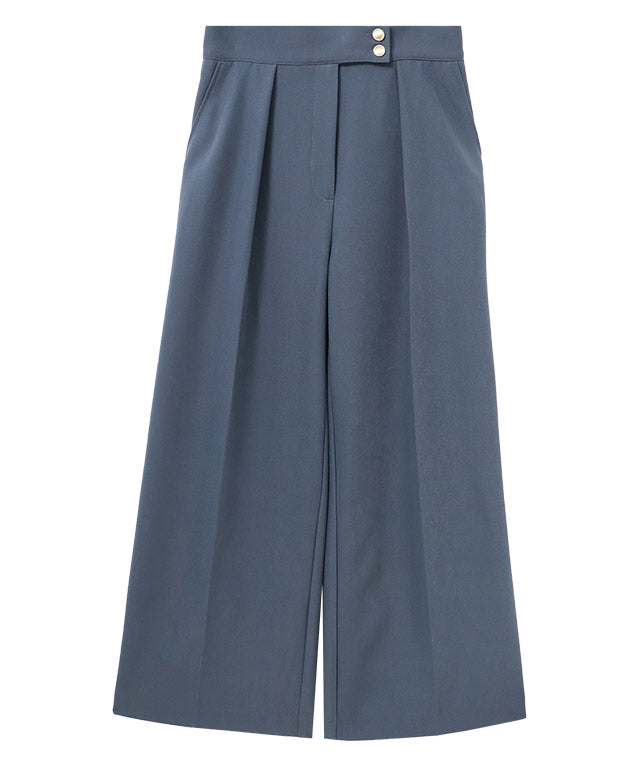 マーベラス バイ ピエロ marvelous by Pierrot ゴールドボタンパンツ （スモークブルー） スモークブルー