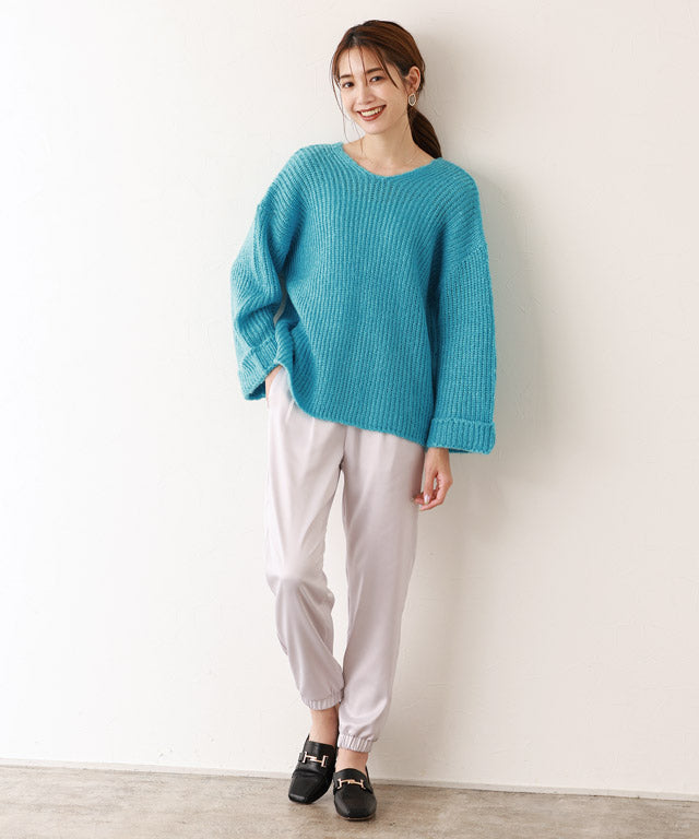 Back Tack Low Gauge Knit