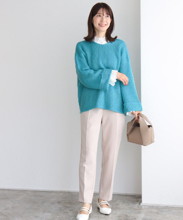 Back Tack Low Gauge Knit