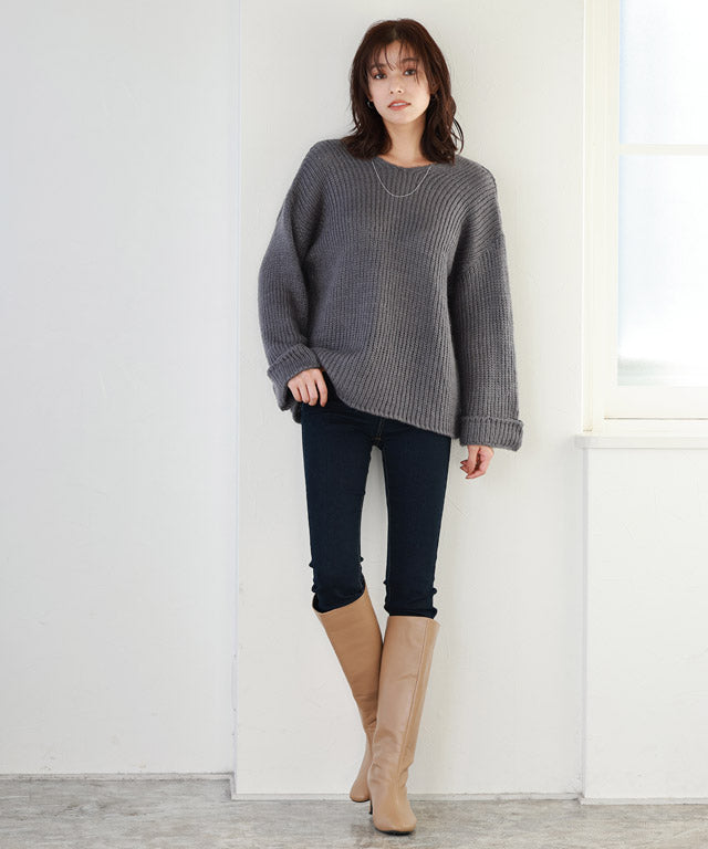 Back Tack Low Gauge Knit
