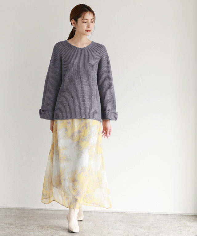 Back Tack Low Gauge Knit
