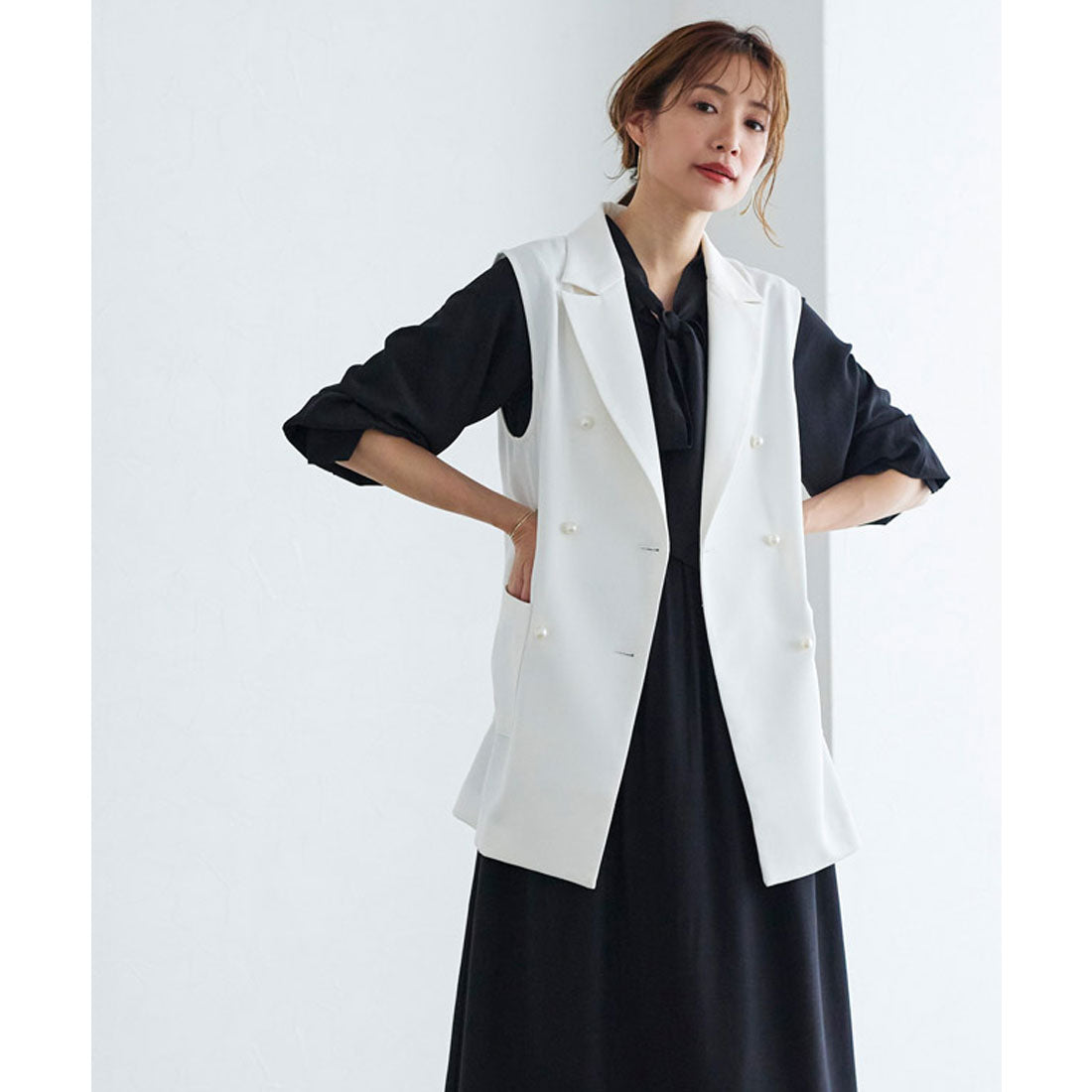 2wayリボンワンピース