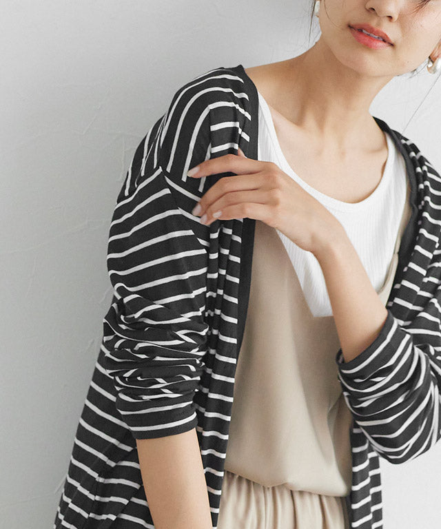 マーベラス バイ ピエロ marvelous by Pierrot UVカットスラブロングトッパーカーディガン