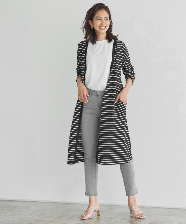 マーベラス バイ ピエロ marvelous by Pierrot UVカットスラブロングトッパーカーディガン