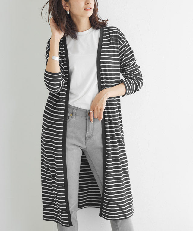 マーベラス バイ ピエロ marvelous by Pierrot UVカットスラブロングトッパーカーディガン