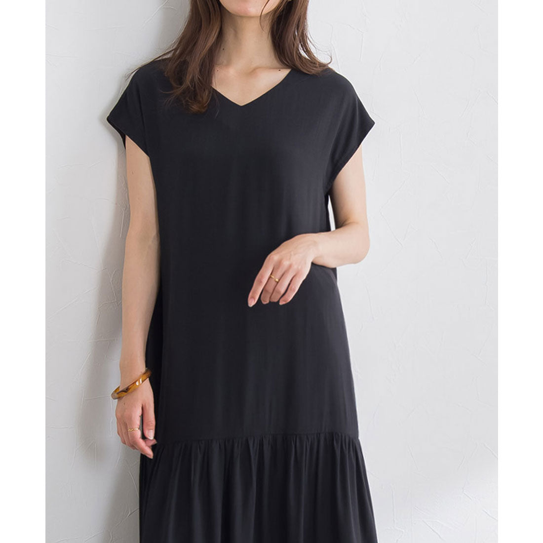 奇妙的白皮皮埃羅（Pierrot）奇妙的pierrot下擺切換法式袖子一件