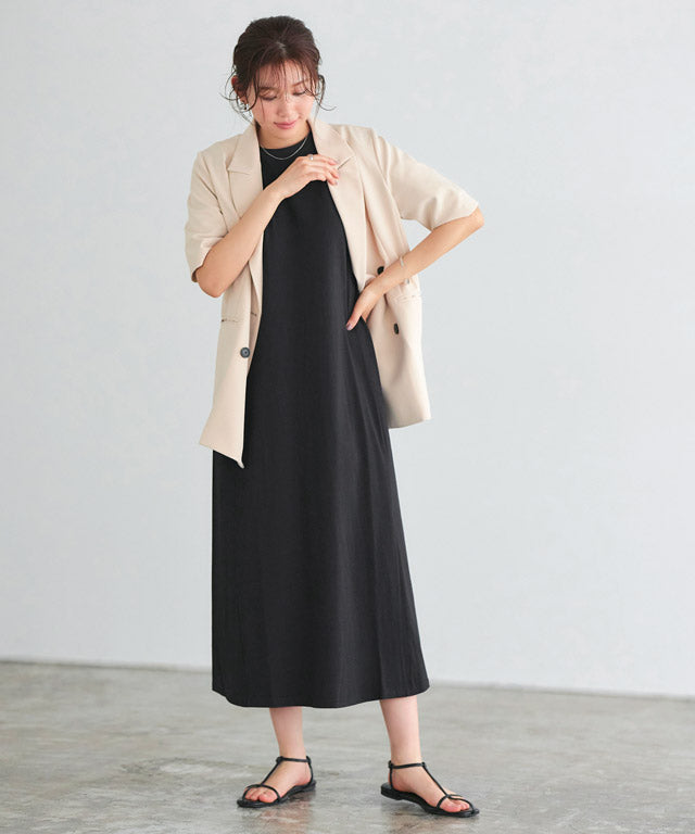 【低身高向け】泡袖連衣裙