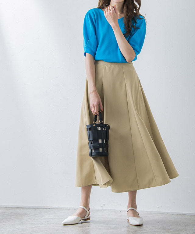 Marvelous by Pierrot Water-repellent flare skirt