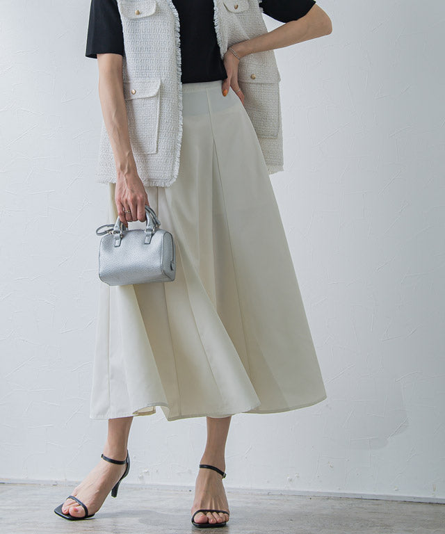 Marvelous by Pierrot Water-repellent flare skirt