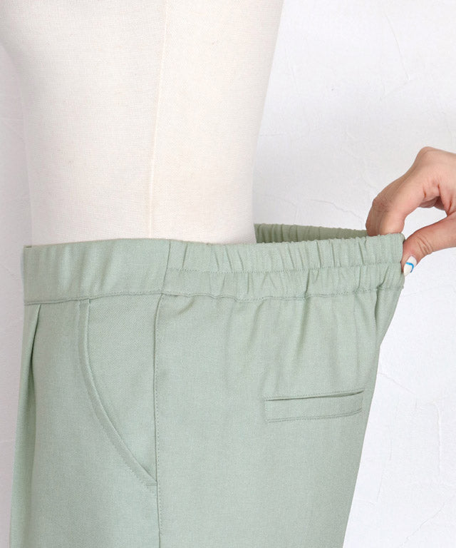 マーベラス バイ ピエロ marvelous by Pierrot 接触冷感リネンライクストレートパンツ （ライトピンク） ライトピンク