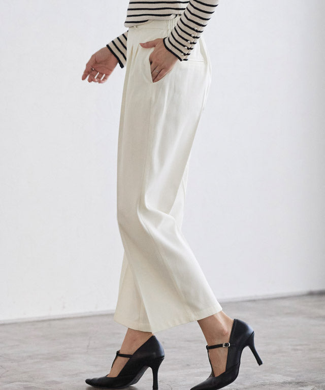 Back Micro-Fleece Tuck Pants