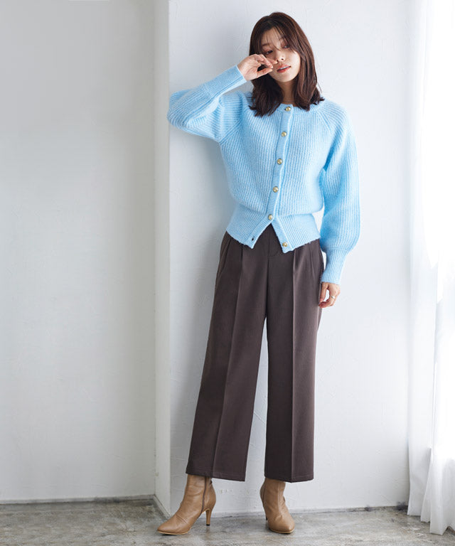 Back Micro-Fleece Tuck Pants