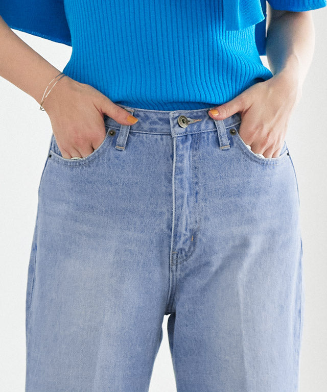 マーベラス バイ ピエロ marvelous by Pierrot 【NHK「あさイチ」紹介】フレアデニムパンツ