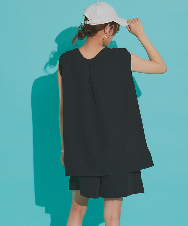 Marvelous by Pierrot 【For Short Stature】【Rash Guard】2-Way Tuck Design Flare Top