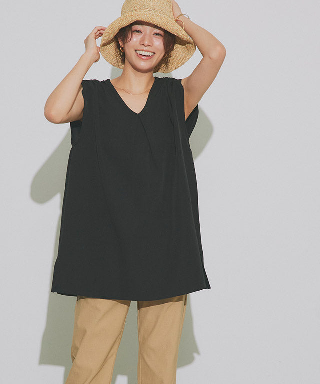 Marvelous by Pierrot 【For Short Stature】【Rash Guard】2-Way Tuck Design Flare Top