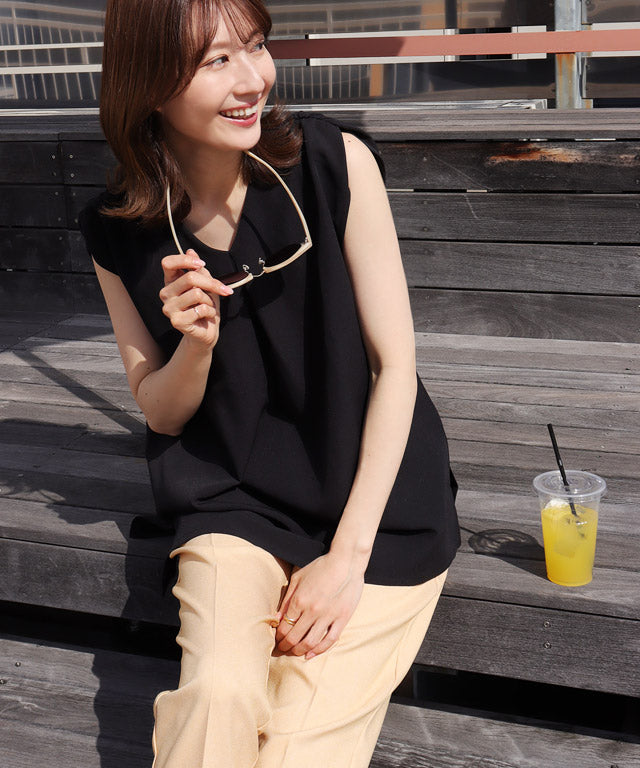 Marvelous by Pierrot 【For Short Stature】【Rash Guard】2-Way Tuck Design Flare Top